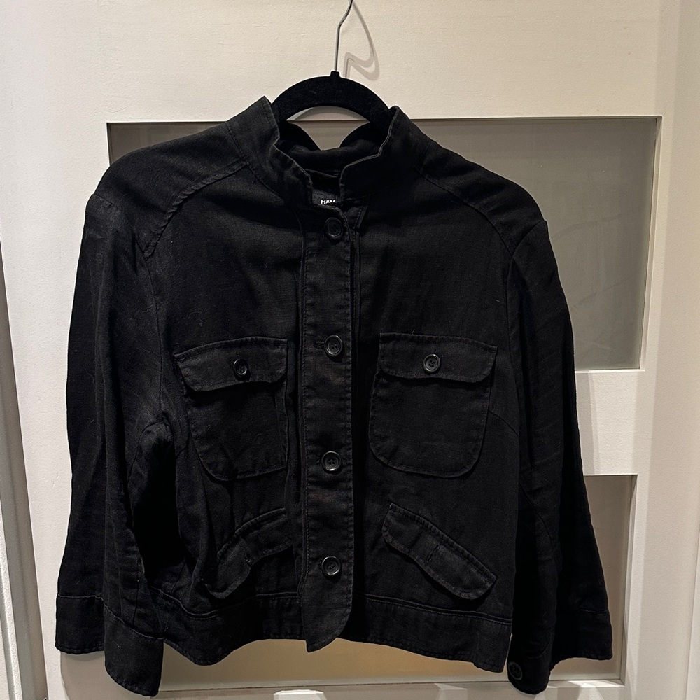 H&M Black Utility Jacket for Women